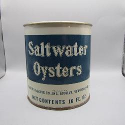 New Jersey Oyster Can, Pint Size