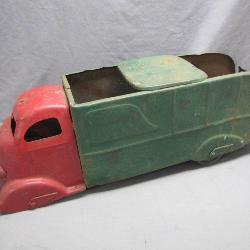 Scarce Tin Litho Toy Truck with Rustic Charm
