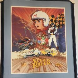 'Go SPEED RACER Go' Signed Limited Edition Poster