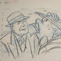 Rick Rack Secret Agengt Original Art! Dick Tracy
