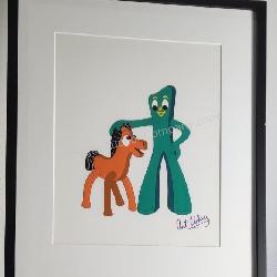 'Gumby' Serigraph Signed by Art Clokey