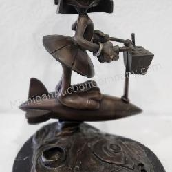 Space Jam Bugs Bunny Bronze Sculpture