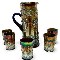 Grape & Lattice Water Set