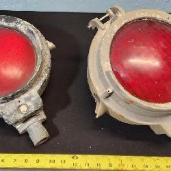 retired Rail Road light parts