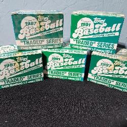 1987 & 1991 Topps Baseball cards, 