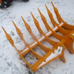 excavator rake