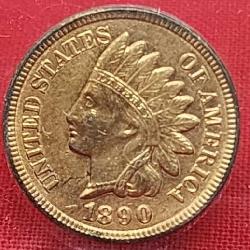 1890 Indian Head Penny