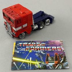 Transformers G1 Optimus Prime Truck with Pamphlet