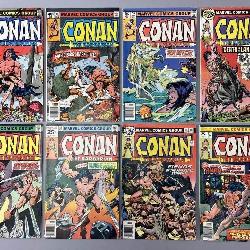 Marvel Conan the Barbarian Comic Books 1976 & 1979