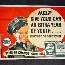 Cities Service Koolmotor Poster