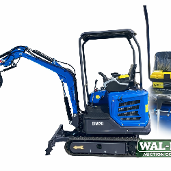 2025 CFG Mini Excavator - Model # DM20 Serial # DM20R2025X0000169 Kubota 15HP,10.2KW ,Diesel Engine with EPA, Bkt,Undercarriage Expansion?Hydraulic Thumb ,with Side Swing,