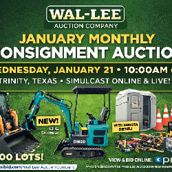 Wal-Lee Auction Company Jan 21st 2026 Auction