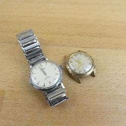 Bulova 23J Wristwatch + Timex
