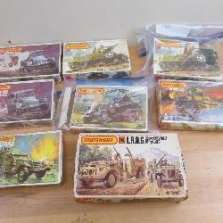 Matchbox Military Models Lot of 8 Vintage