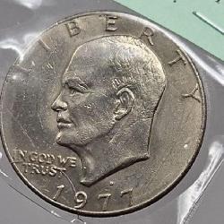 1977  Eisenhower Dollar