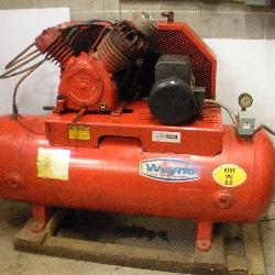 WAYNE 80 GAL HORIZONTAL TWIN CYLINDER AIR COMP