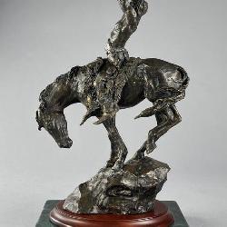 Buck McCain Prayer to the Healing Spirit Bronze