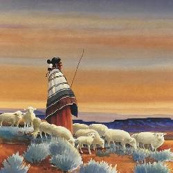 Donal C. Jolley (Am. b 1933) Navajo Treasure Print