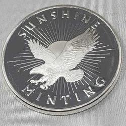 Sunshine Minting 1 Troy oz. .999 Fine Silver