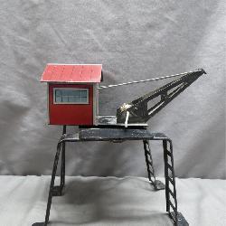 Marx O Scale Over-The-Tracks Tin Toy Crane
