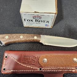 Bark River Knife and sheath