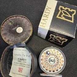 Hardy FeatherWeight fly fishing reel, case, box