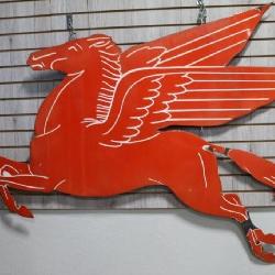 Pegasus Enameled Sign