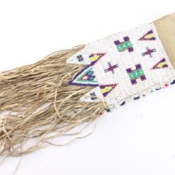 Sioux Beaded Pipe Bag.