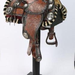 Fancy Hollywood Saddlery Show Saddle