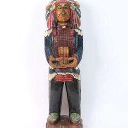 Cigar Store Indian Statue
