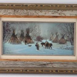 Original Oil on Board.