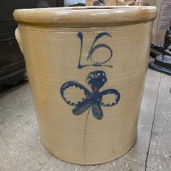 Red Wing Butterfly Crock