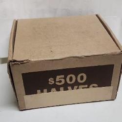 $500. Unsearched Kennedy  Silver? Half Dollar Box