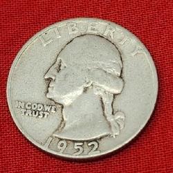 1952 Washington Silver Quarter