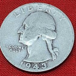 1943 Washington Silver Quarter
