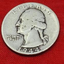 1944 Washington Silver Quarter