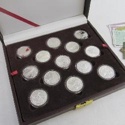 13 Ounces Silver 1 oz Rounds Big Game Hunting