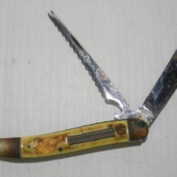 CASE XX FISHING KNIFE W/ 3 1/2 AND 4IN BLADES