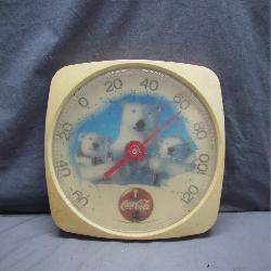 1994 Coca-Cola Polar Bears Thermometer