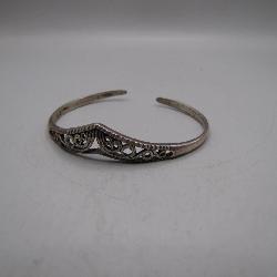Sterling Silver Small Bracelet with Openwork...
