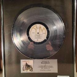 Nazareth Canadian Platinum Record Hair of the Dog