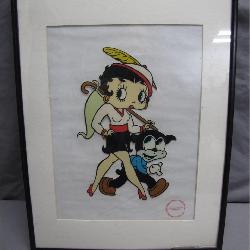 1991 ï¿½Betty on Paradeï¿½ Serigraph Cel