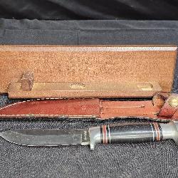 Remington UMC RH 50 Hunting Knife & Stand