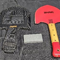 New Marbles Fireman's Shovel Machete & Sheath