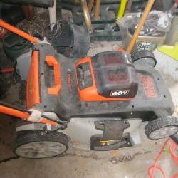 BD BATTERY LAWN MOWER
