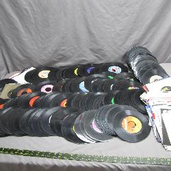 Massive Lot of 7-Inch Vinyl Records