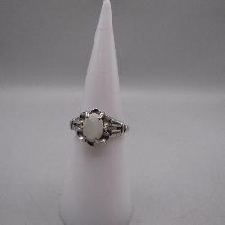 Sterling Silver Opal Ring