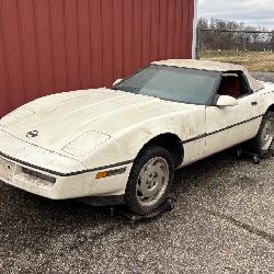 1987 Chevrolet Corvette White