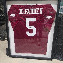 Autographed McFadden Jersey