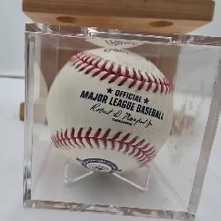 Autographed Robert D Manfred Ball
